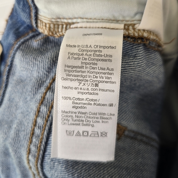 NWT Madewell The Slouchy Boyjean on Rosewell Wash 32 Petite - Picture 8 of 9